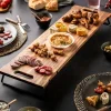 Plats À Servir^CASA ACACIA LUX Planche à Servir Noir, Naturel