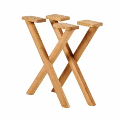 Tables À Manger^CASA ACACIA Pieds De Table V Set De 2 Naturel