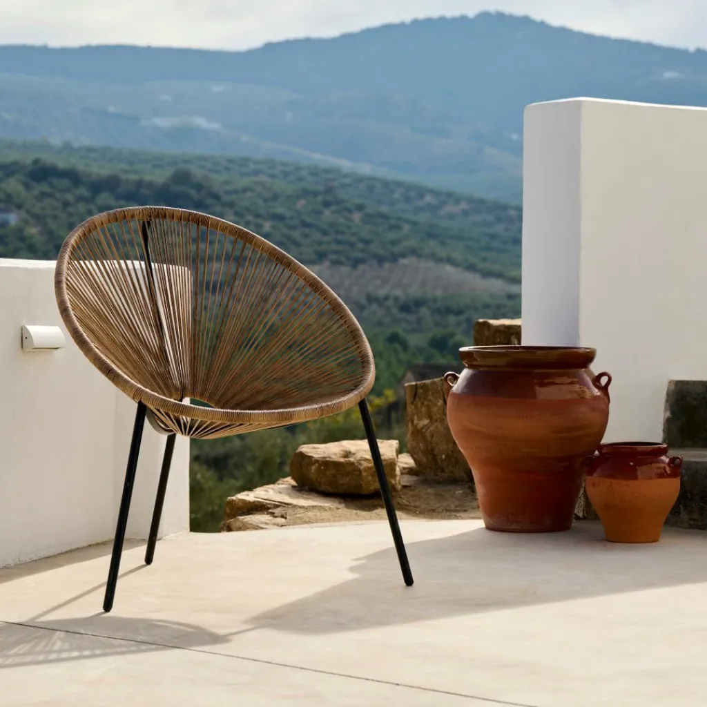 Fauteuils De Jardin^CASA ACAPULCO Chaise Lounge Set De 2 Sable