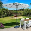 Parasols^CASA ALU Parasol Sans Pied De Parasol Blanc