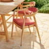 Coussins De Jardin^CASA AUGUST Coussin D'assise Rouge