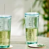 Verres Avec Paille^CASA AUTHENTIC Verre Avec Paille Transparent
