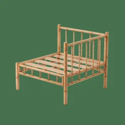 Salon De Jardin^CASA BAMBOLETTE Fauteuil De Coin Aspect Bambou