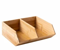 Accessoires Bureau|Commodes^CASA BAMBOO Armoire à Tiroirs 2 Tiroirs Naturel