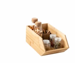 Accessoires Bureau|Commodes^CASA BAMBOO Armoire à Tiroirs 2 Tiroirs Naturel