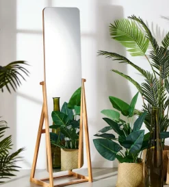 Miroirs^CASA BAMBOO Miroir Brun