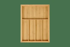 Paniers Tiroirs^CASA BAMBOO Organisateur Tiroir Escamotable Naturel