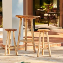 Tables Hautes^CASA BATANG Table De Bar (plateau) Naturel