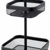 Accessoires De Cuisine^CASA BLACK LUNAR Panier Ovale 2 Pièces Noir