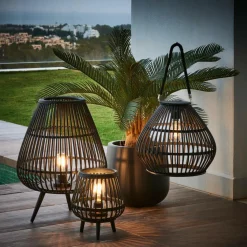 Lampes De Table^CASA BLOQ Lampe LED E27 2 Piles AA Non Incl.