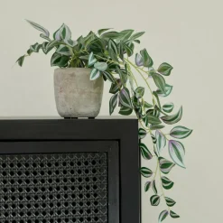 Plantes Artificielles^CASA CALATHEA Plante Suspendue Gris, Vert, Mauve