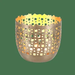 Porte-Bougies^CASA CASSIO Partylight Doré