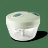 Aide Cuisine^CASA CUISINO Mini Hachoir Vert, Menthe