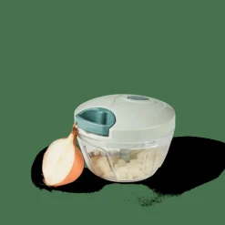 Aide Cuisine^CASA CUISINO Mini Hachoir Vert, Menthe