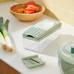 Appareils De Cuisine|Aide Cuisine^CASA CUISINO Multi Hachoir Vert, Menthe