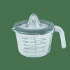 Presse-Agrumes^CASA CUISINO Presse-agrumes Avec Verre Doseur 500 Ml Vert, Transparent