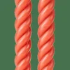 Bougies^CASA CURL Bougies Set De 2 Rouge