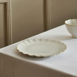 Assiettes^CASA DAHLIA Assiette Blanc