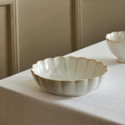 Assiettes^CASA DAHLIA Assiette Creuse Blanc