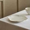 Assiettes^CASA DAHLIA FLOWER Assiette Blanc