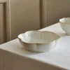 Assiettes^CASA DAHLIA FLOWER Assiette Creuse Blanc