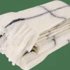 Plaids^CASA DIAMA Plaid Blanc