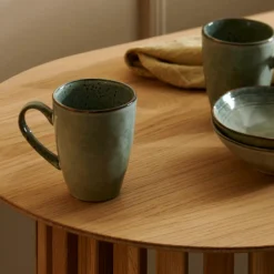 Mugs^CASA EARTH LAGOON Mug Avec Anse 30 CL Vert Clair