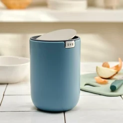 Poubelles De Cuisine^CASA EKO Mini Poubelle De Table 1,5l Bleu