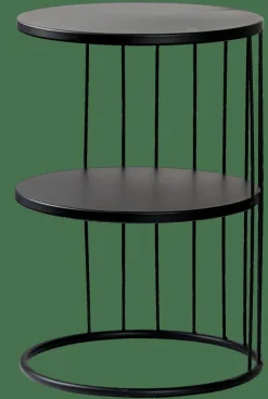 Tables D'Appoint^CASA ELMER Table D'appoint Noir