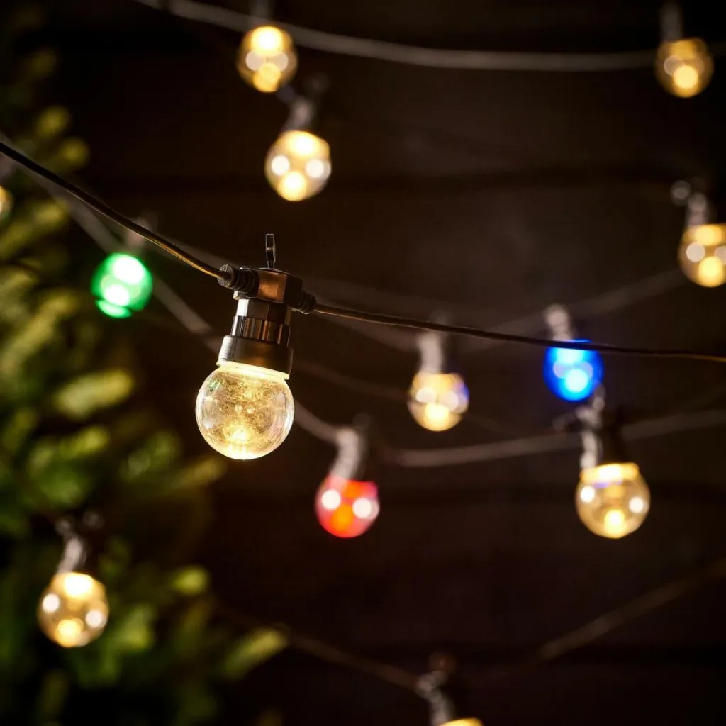 Guirlandes Lumineuses^CASA FESTA Guirlande Lumineuse Avec 10 LEDS 8 Fonctions