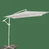 Parasols^CASA FIJI Parasol Déporté Sans Pied De Parasol Gris Clair