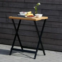 Plateaux^CASA FIRE Table à Servir Naturel
