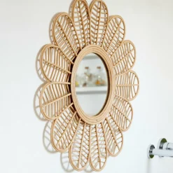 Kids|Miroirs^CASA FLOWER Miroir Naturel