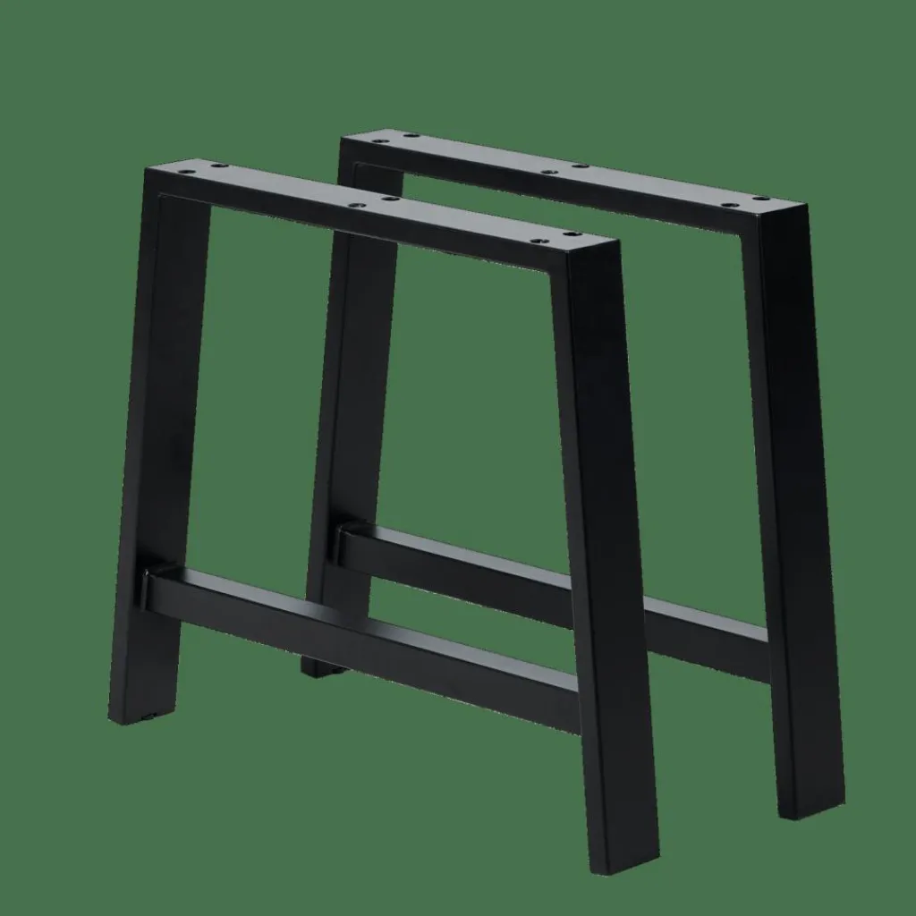 Tables De Jardin^CASA FORMAX Table De Jardin Avec Pieds A Natural/noir