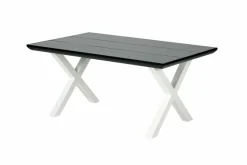 Tables De Jardin^CASA FORMAX Table De Jardin Avec Pieds X Noir/blanc