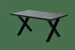 Tables De Jardin^CASA FORMAX Table De Jardin Avec Pieds X Noir