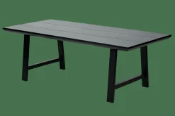 Tables De Jardin^CASA FORMAX Table De Jardin Avec Pieds A Noir
