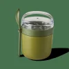 Boites A Lunch^CASA FRESHMOOD Pot à Petit Déjeuner 32cl Vert