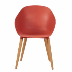 Chaises De Salle À Manger|Chaises De Jardin^CASA FRIDA / FRAY Set De 4 Pieds Teck Naturel