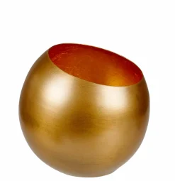 Porte-Bougies^CASA GIMINI Support Bougie Chauffe-plat Cuivre