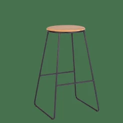 Tabourets De Bar^CASA GIULIA Tabouret De Bar Noir, Naturel