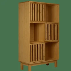 Commodes^CASA HELGE Armoire à Compartiments Naturel