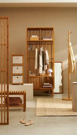 Étagères^CASA HELGE Porte-vêtements Naturel