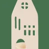 Porte-Bougies^CASA HOME Porte-bougie Chauffe-plat Blanc, Naturel