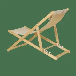 Chaises De Plage^CASA IBIZA Transat Blanc Cassé