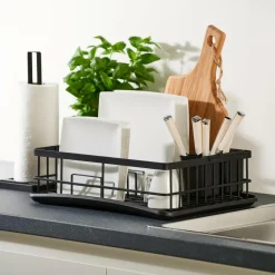 Accessoires De Cuisine^CASA INDUSTRIA Égouttoir Pour Vaisselle Noir