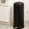 Poubelles De Cuisine^CASA INDUSTRIA Poubelle à Pédale 27 L Noir