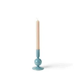 Bougeoirs^CASA ISA Bougeoir Opale Bleue Bleu