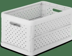 Coffres De Rangement^CASA JACQUI Caisse Pliante M Gris Clair
