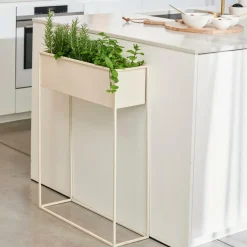 Supports Pour Plantes^CASA LARGO Pot De Fleurs Crème